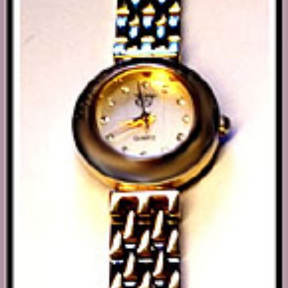 Ladies' Wrist Gold Color Watch Japan - Picture 1 of 2
